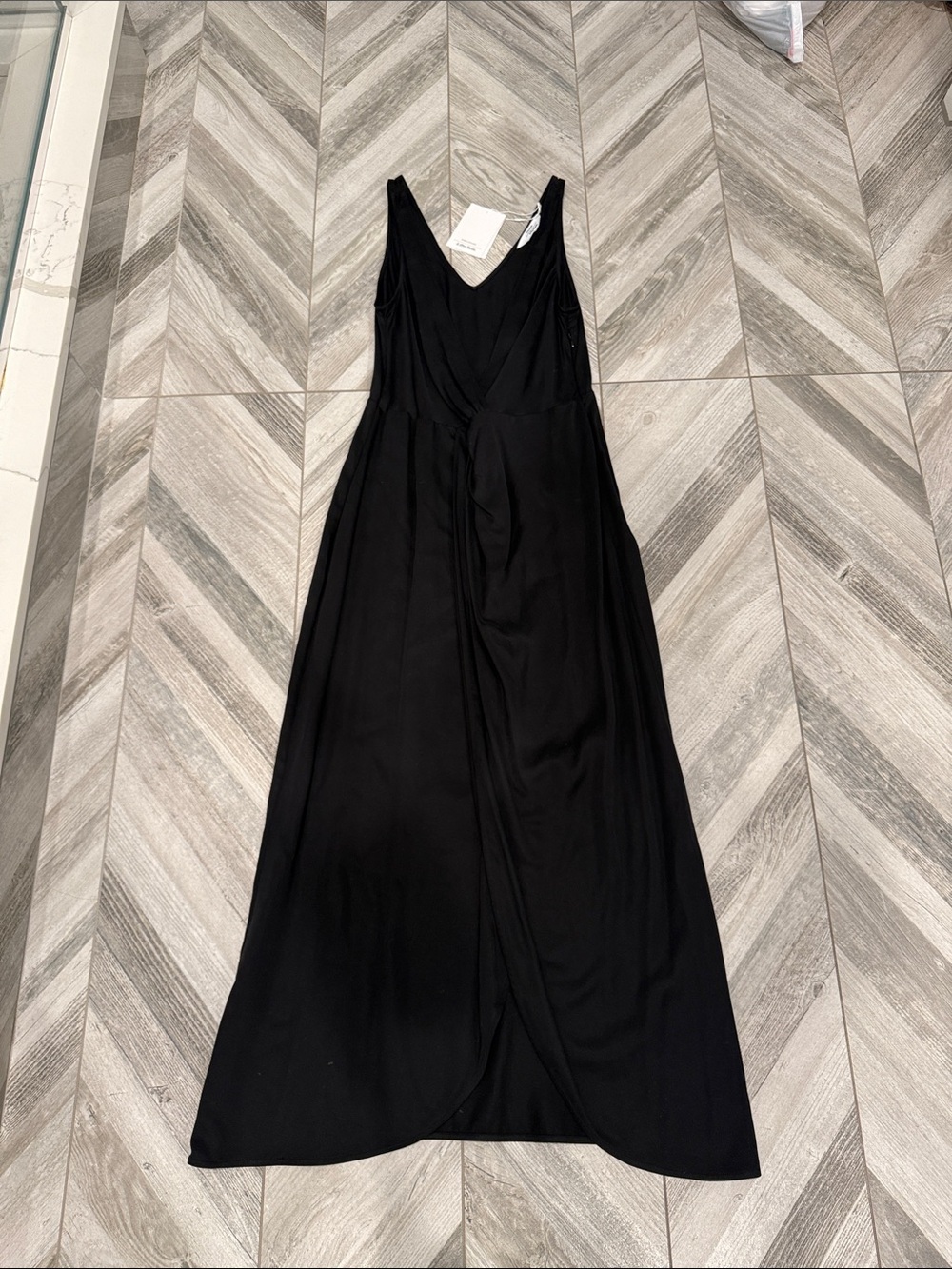 & Other Stories Black Sleeveless V-Neck Dress - NWT size 6